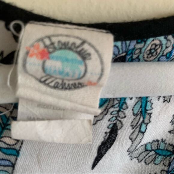 Honolua Wahine Boutique Floral Boho Dress Size Small - Picture 4 of 5